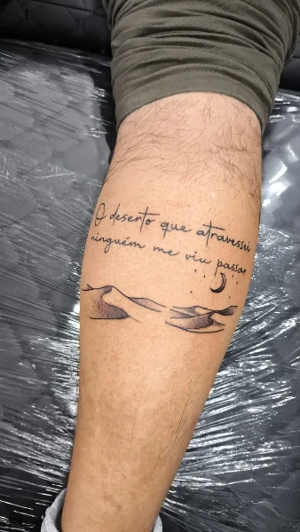 Tatuagem do portfólio